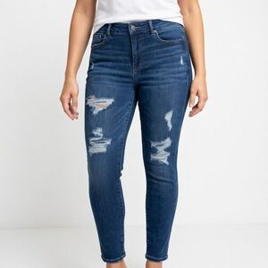 American Eagle Women's Curvy Super Hi-Rise Jeggings - Size 8